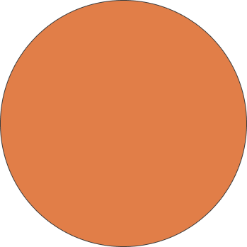 メインカラーはオレンジ（E17E48）です。