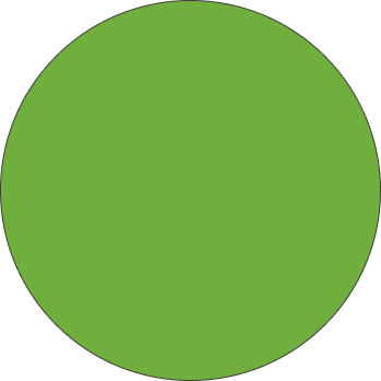 メインカラーは緑（70AF3D）です。